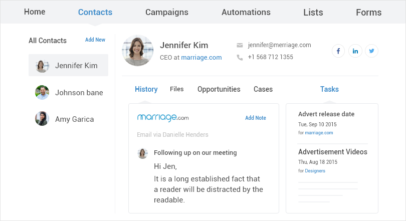 Contact Management