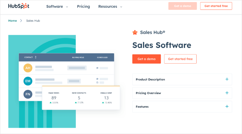 Hubspot Sales Hub