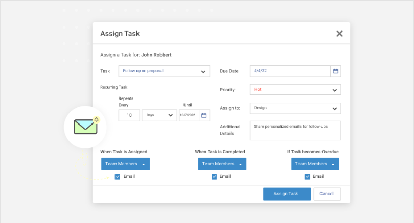 Task Assignment Routing