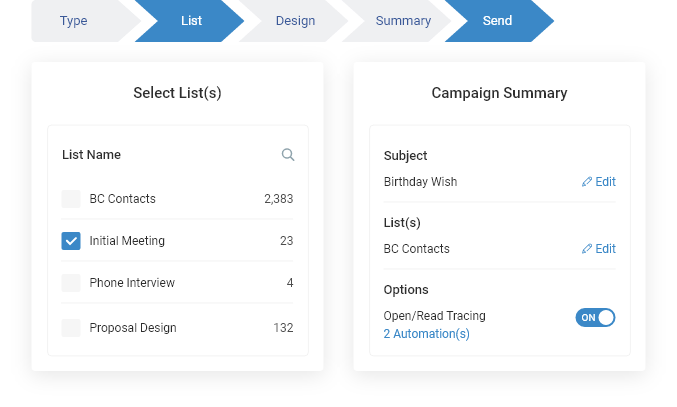 Drip Emails & CRM in One