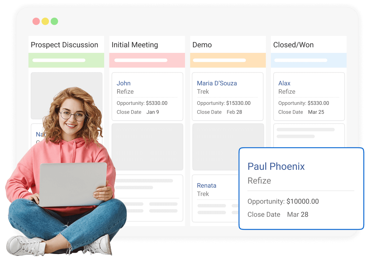 Easily Manage Your Sales Pipeline & Sales Team