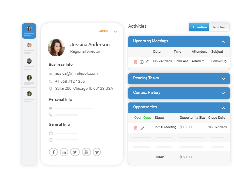 BIGContacts task management software