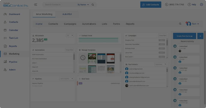 Seamless Integration of CRM & Email Marketing Software