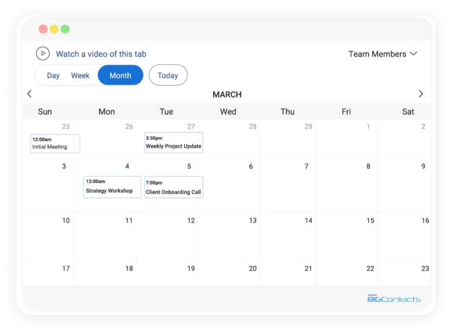 How to Customize CRM Calendar View
