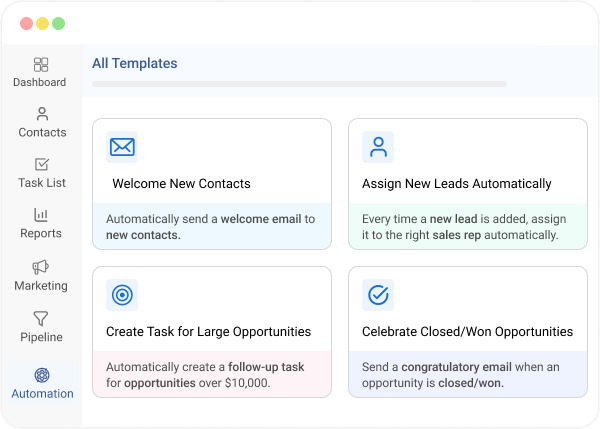 Launch Faster With Pre-Built Templates