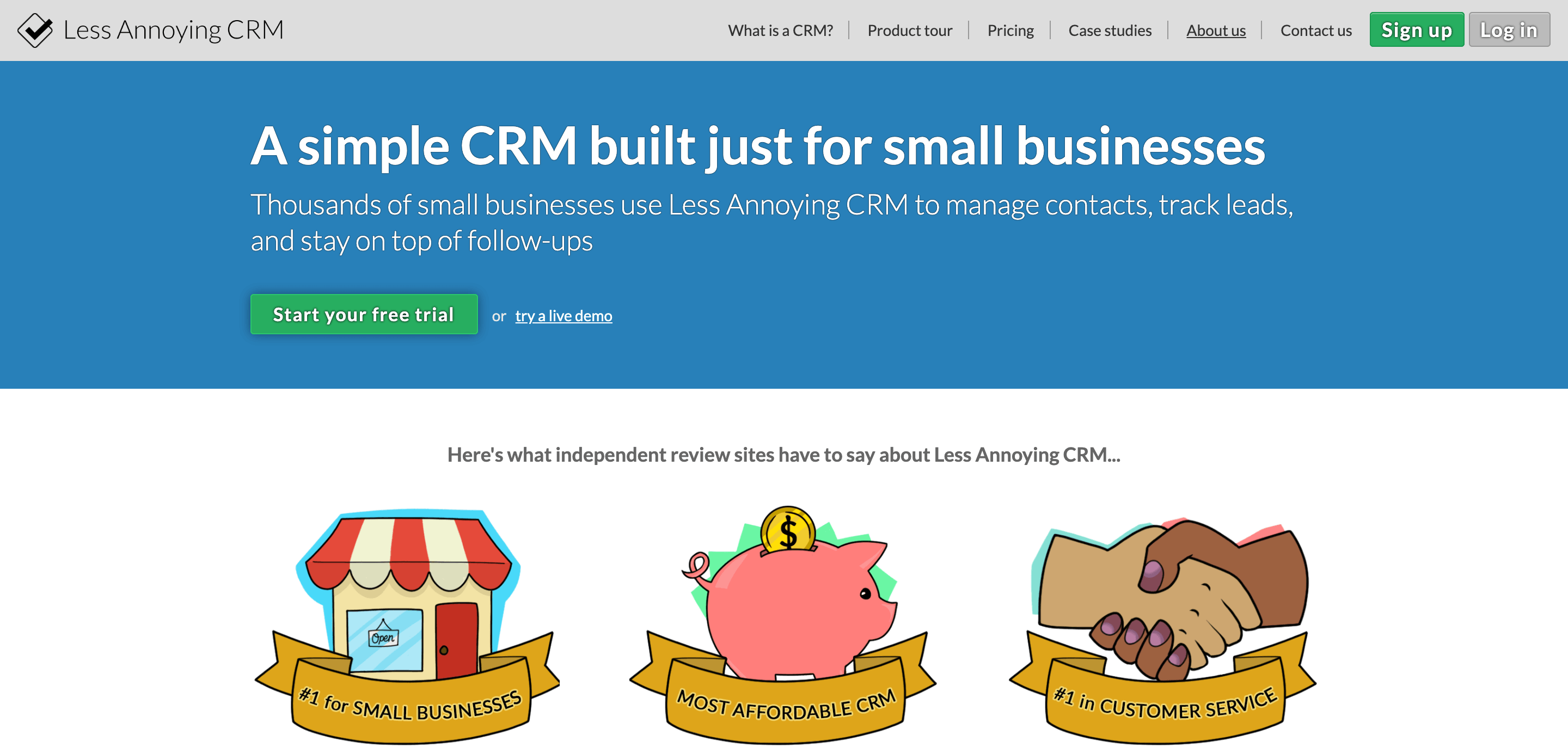 less annoying crm
