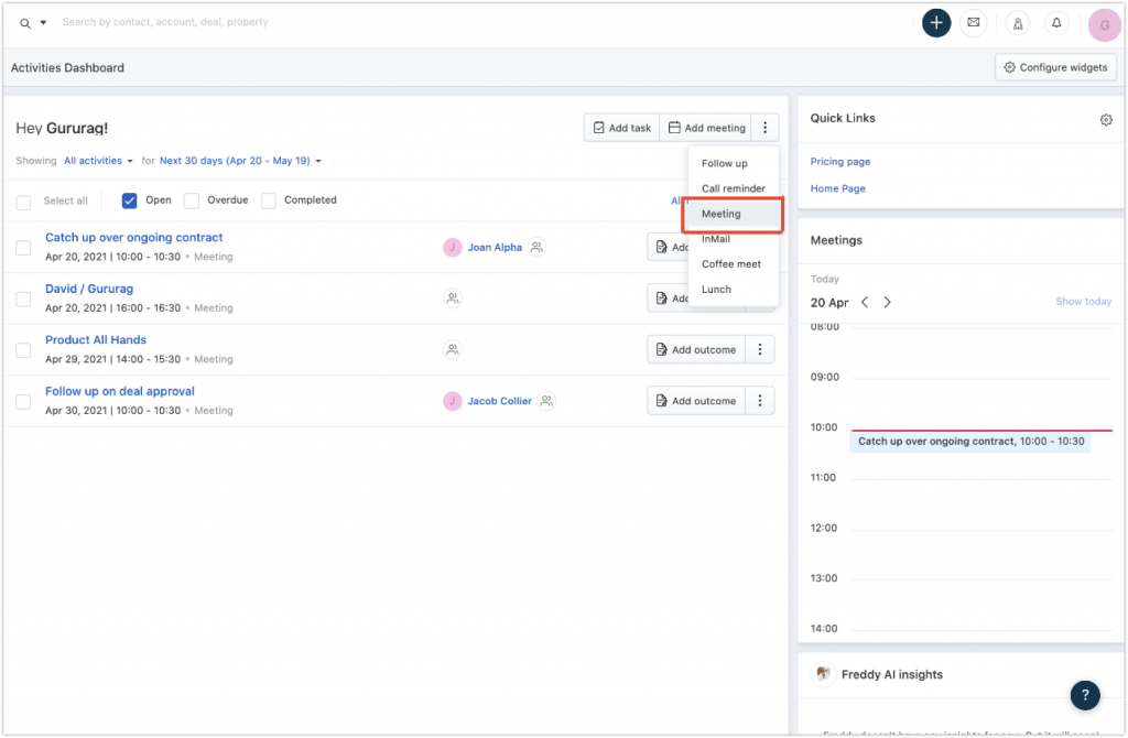 Freshworks CRM