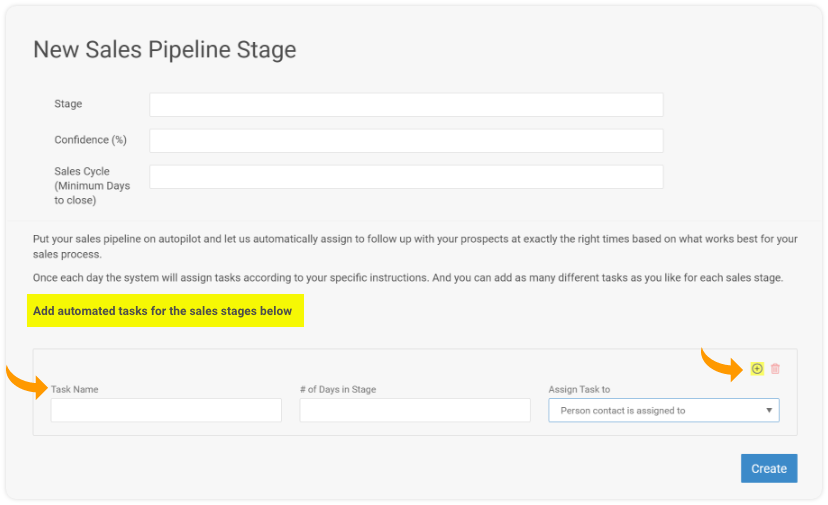 New Sales Pipeline Stage