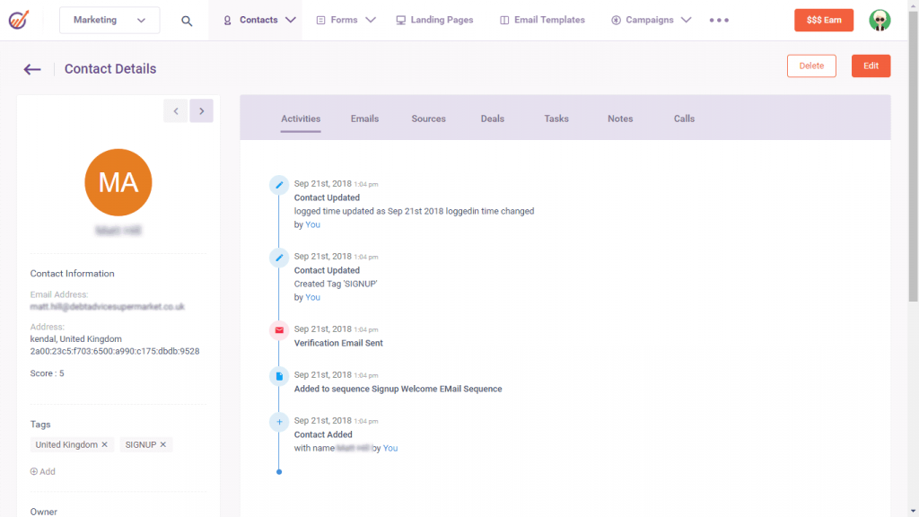 EngageBay CRM