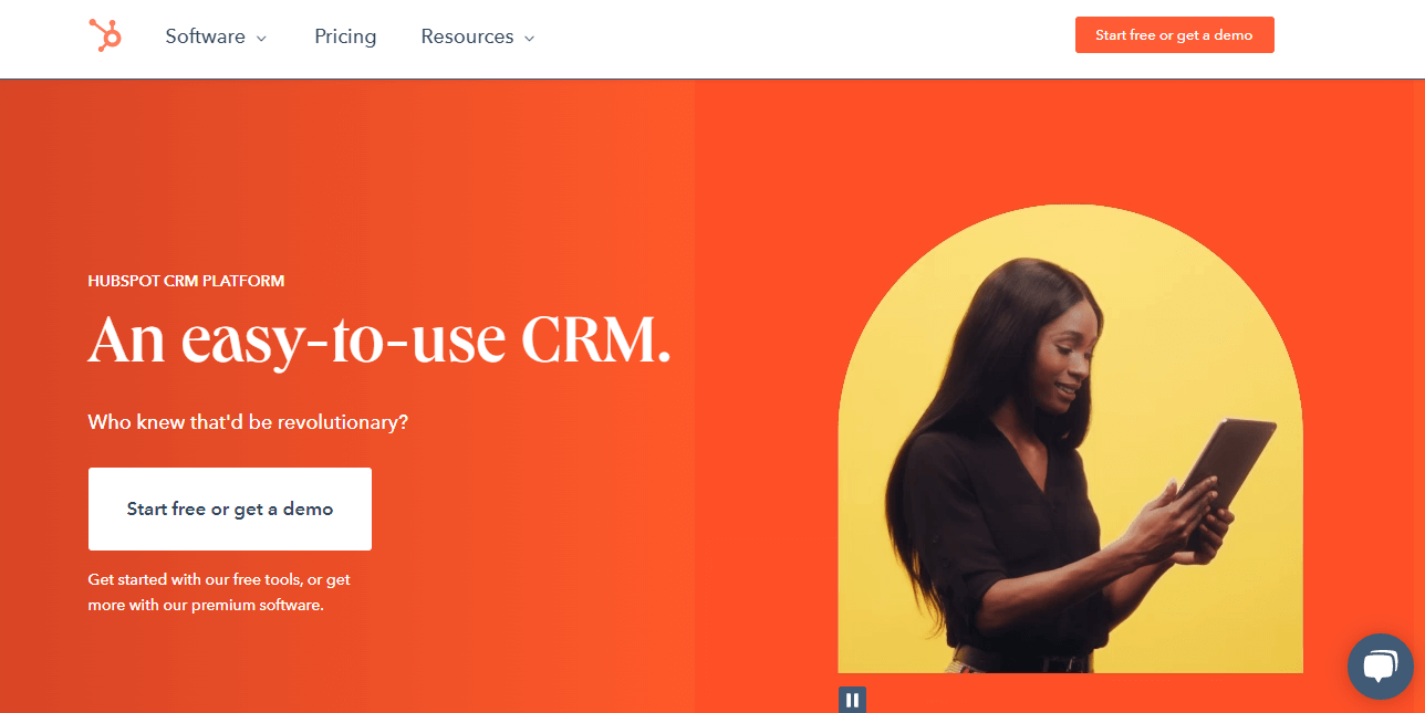 HubSpottop crm for email marketing