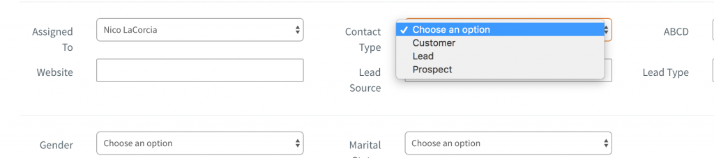 adding Custom Fields