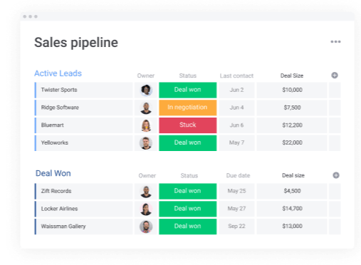 Monday.com_Contact Management Tool