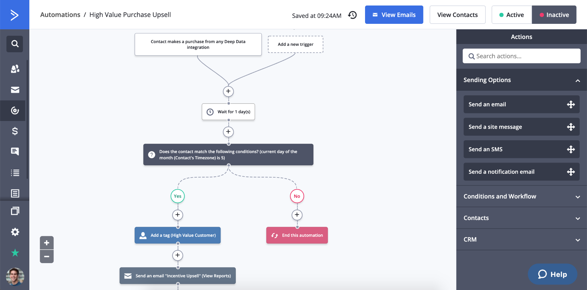 ActiveCampaign - Best for Workflow Automation
