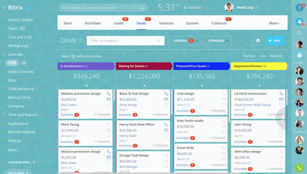HubSpot Alternatives Bitrix24