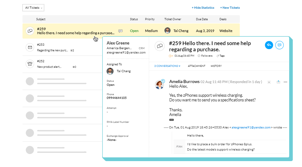 HubSpot Alternatives Zoho CRM