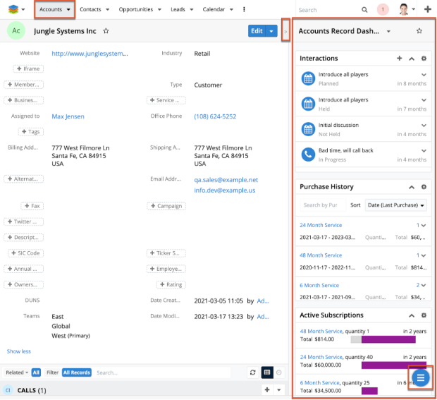 SugarCRM is a powerful CRM system