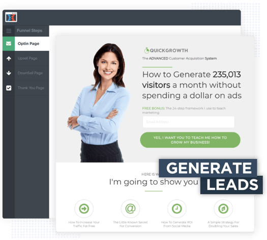 clickfunnels - Generate Leads