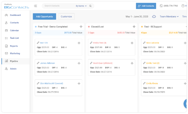 Sales Pipeline Tracking