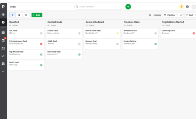 Pipedrive is a powerful CRM system