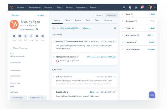 HubSpot CRM