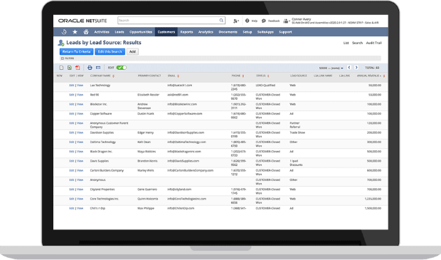 Oracle Netsuite