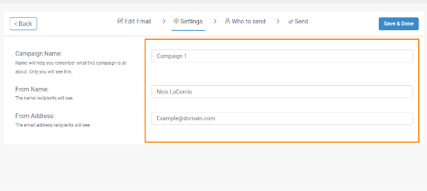 Schedule and Manage Campaigns