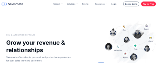 Salesmate sales opportunity tracking tool