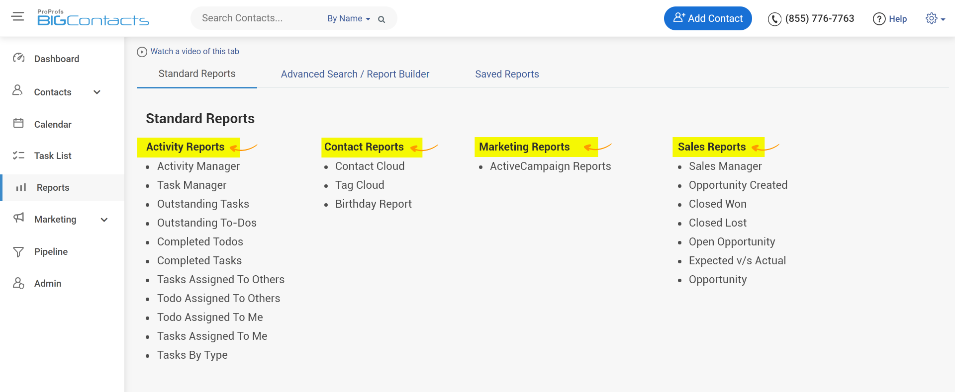 reporting and analytics