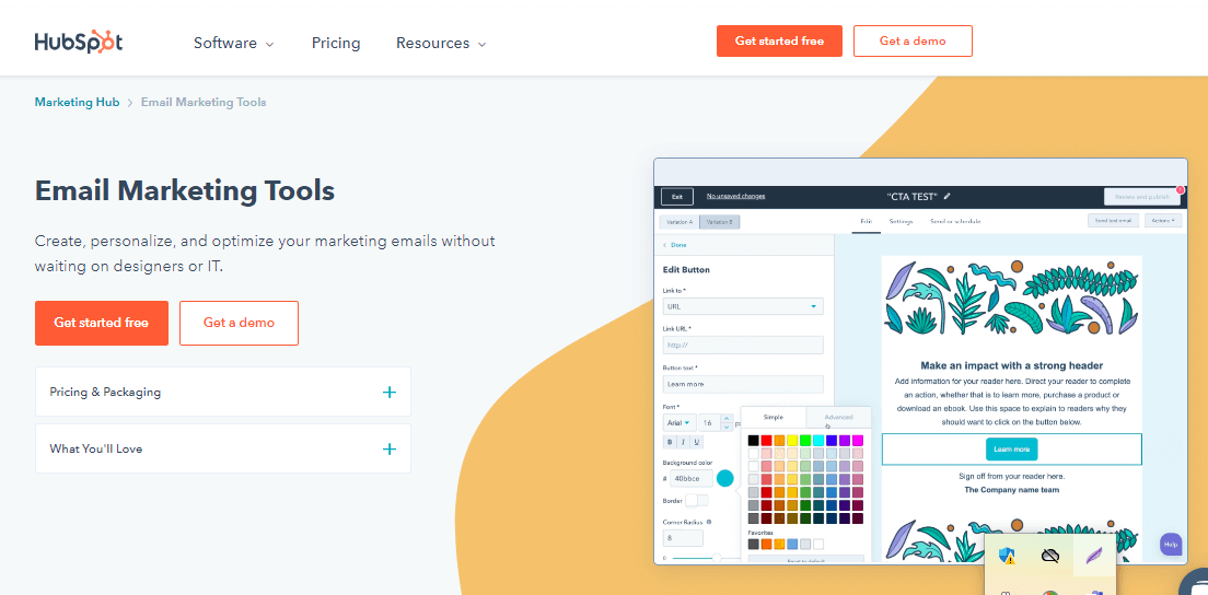 HubSpot Email Marketing