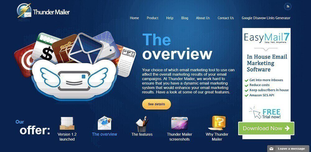 Thunder Mailer 