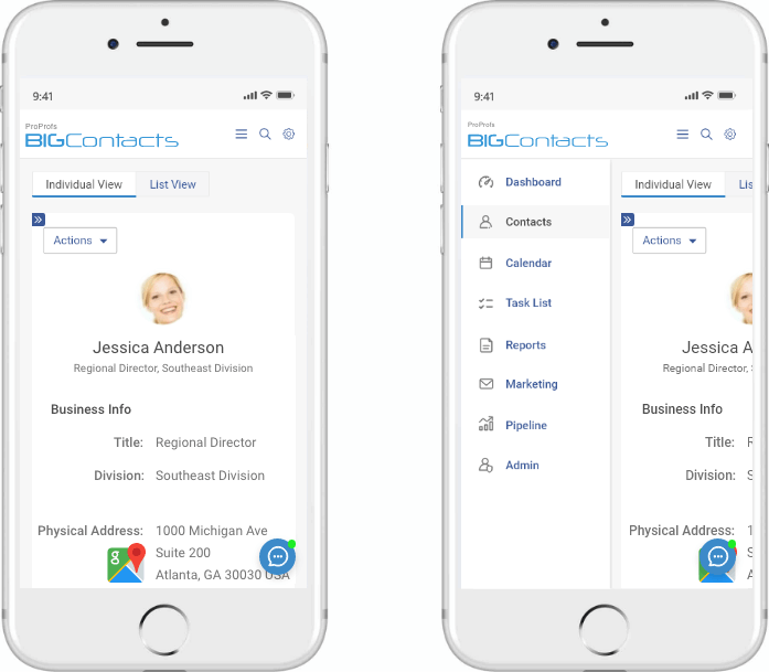 Mobile Access - Marketing CRMs Software
