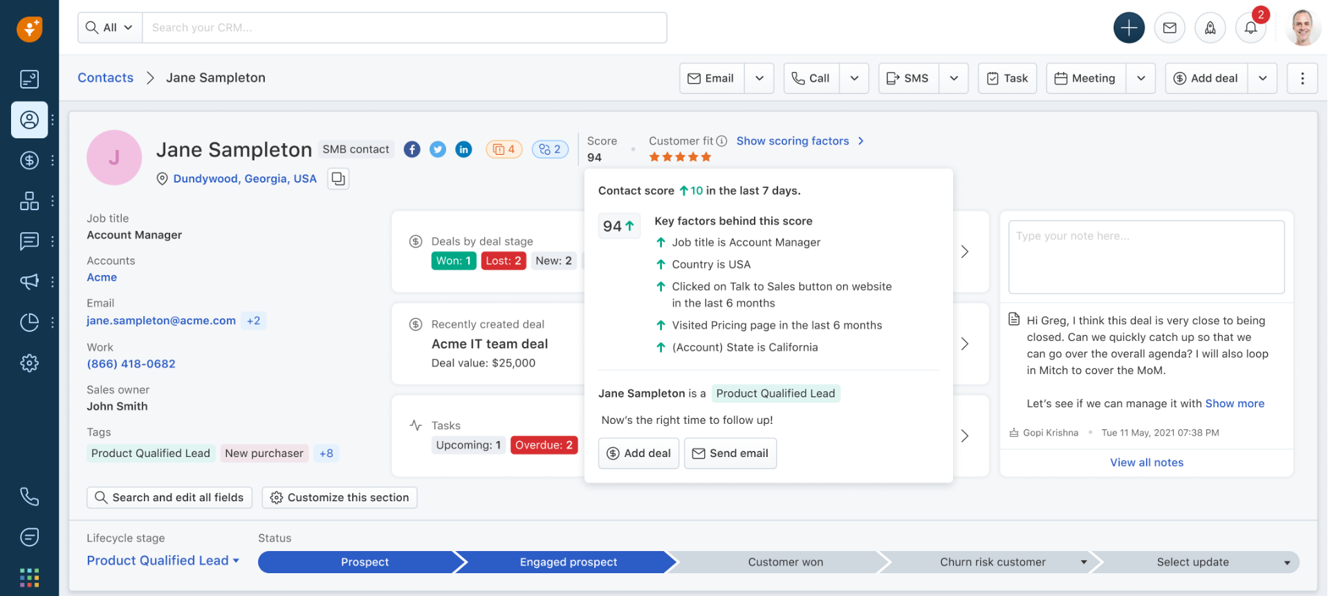 Freshsales - Best for Sales Sequence