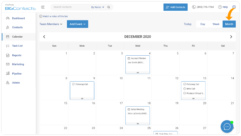 Calendar Management