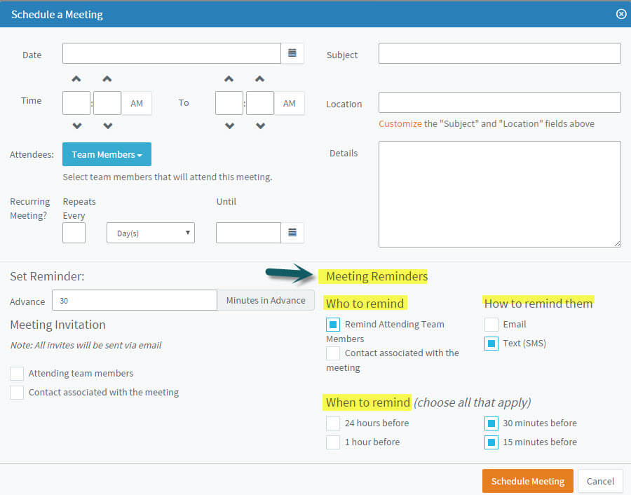 scheduling tool