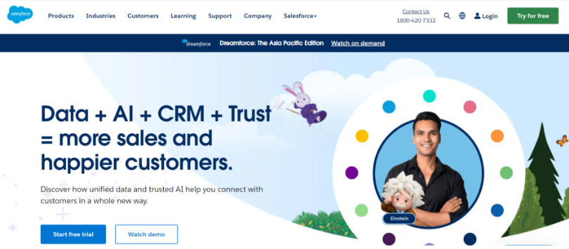 Consider Salesforce for your startups