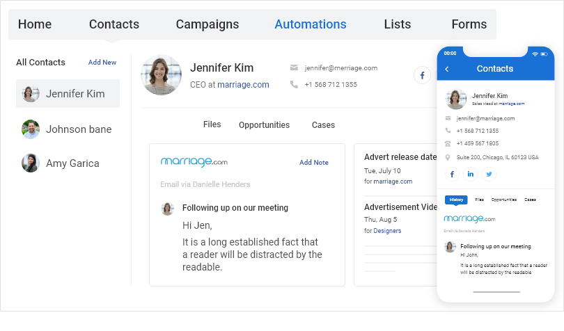 CRM Tool With User-Friendly Interface