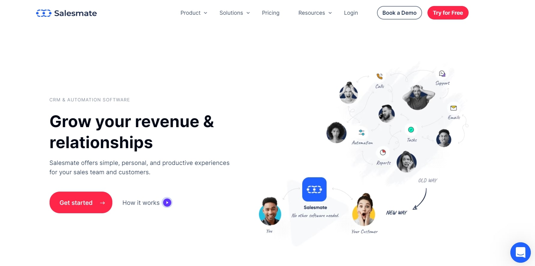 salesmate crm image