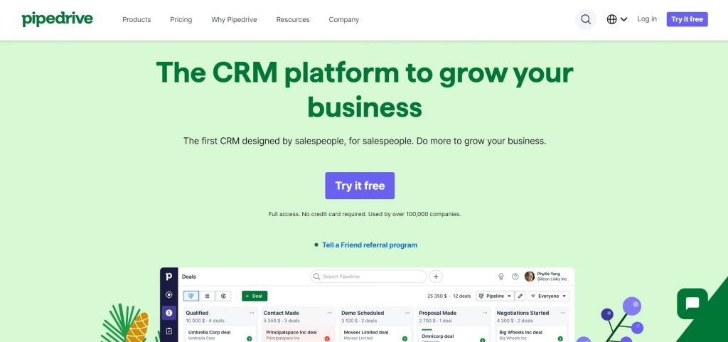 Pipedrive CRM