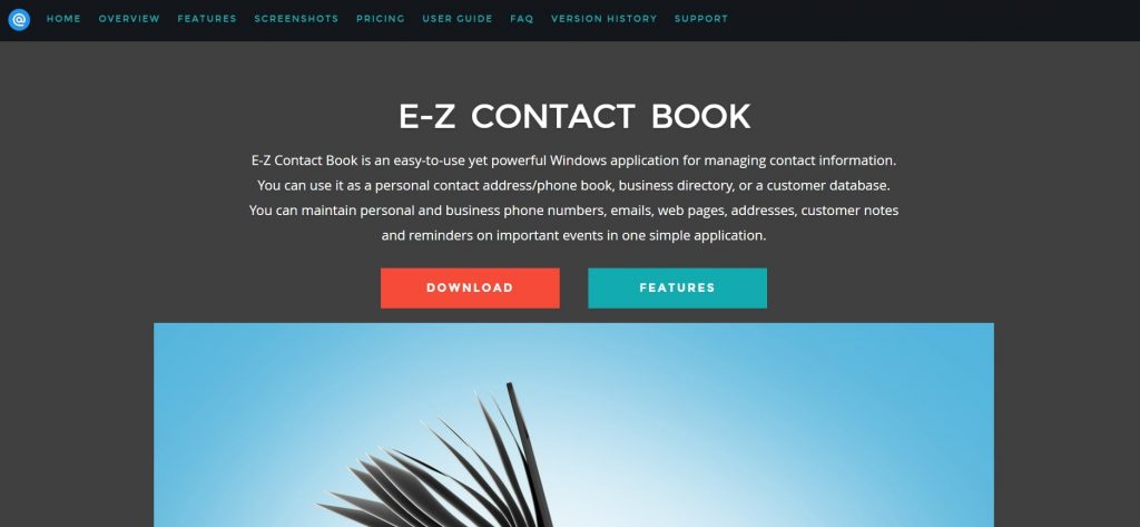 E-Z Contact Book