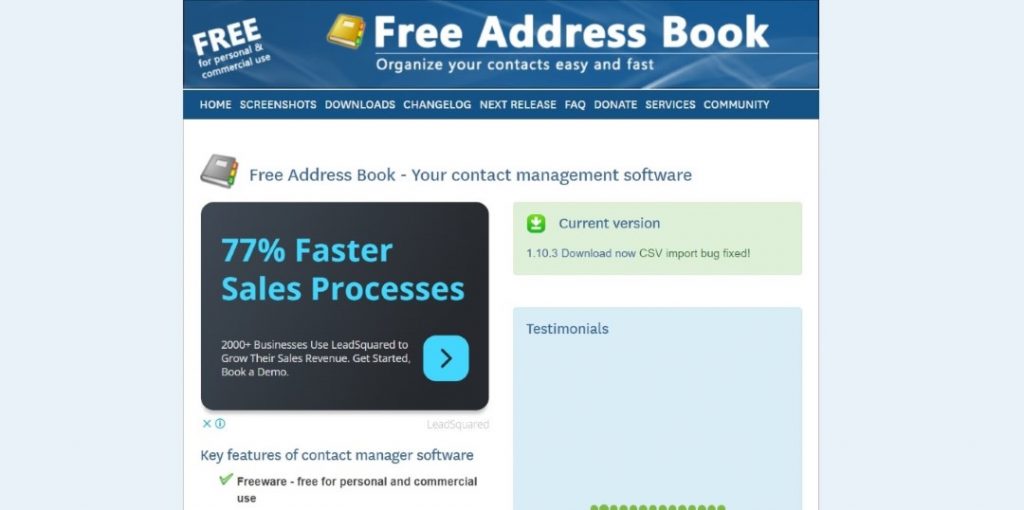 Free Address Book
