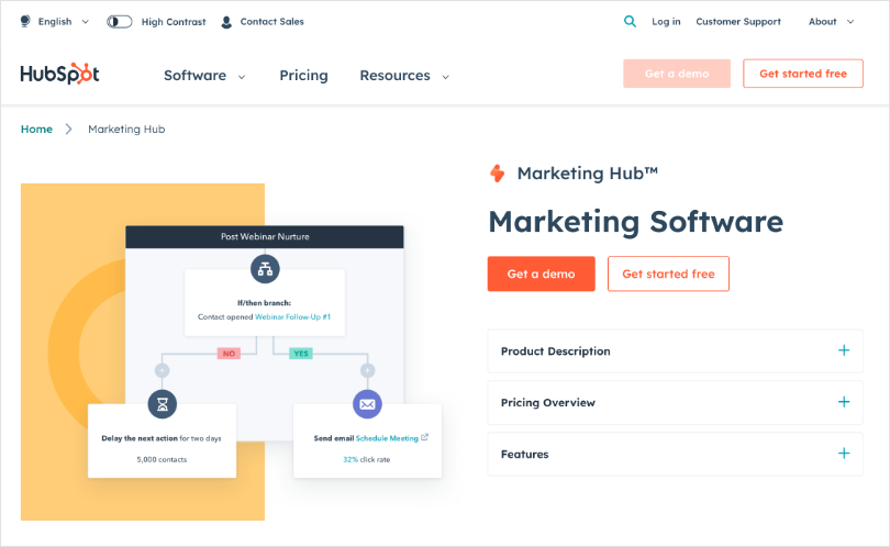 HubSpot Marketing Hub is also a option for mass email crm