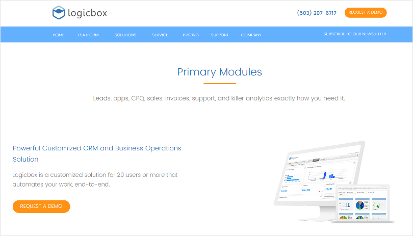Best Mobile CRM - Logicbox