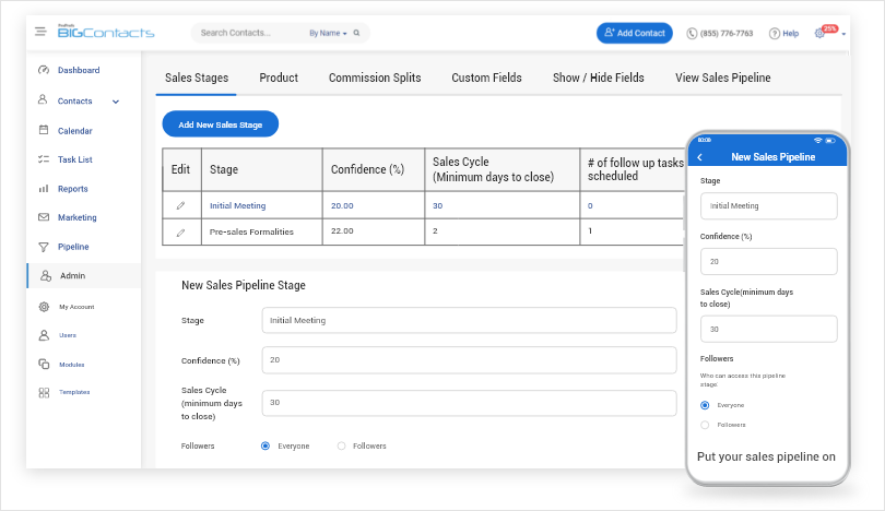 Manage Your Sales & Pipeline with Mobile CRM