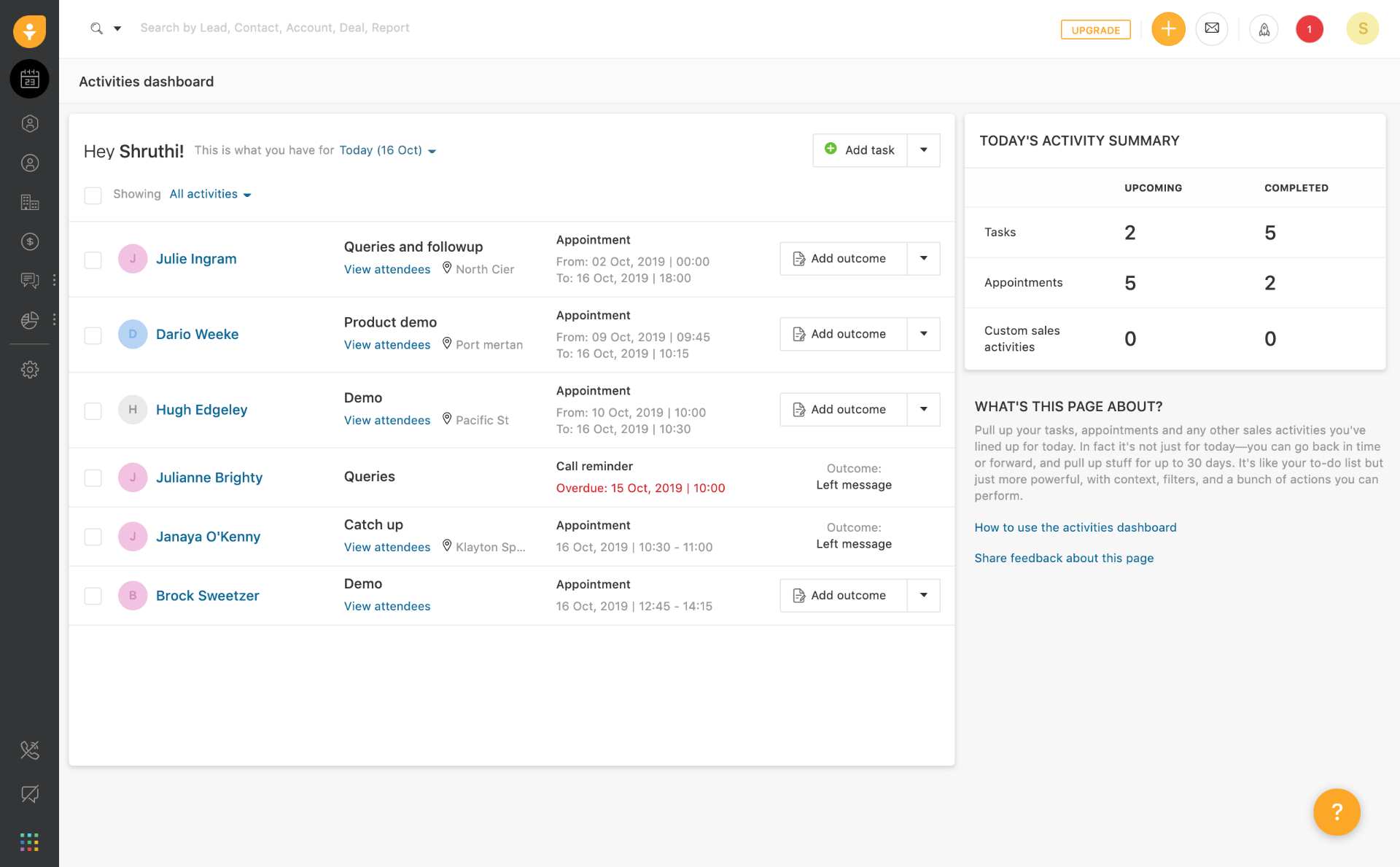 Freshsales- Best for Sales Intelligence 