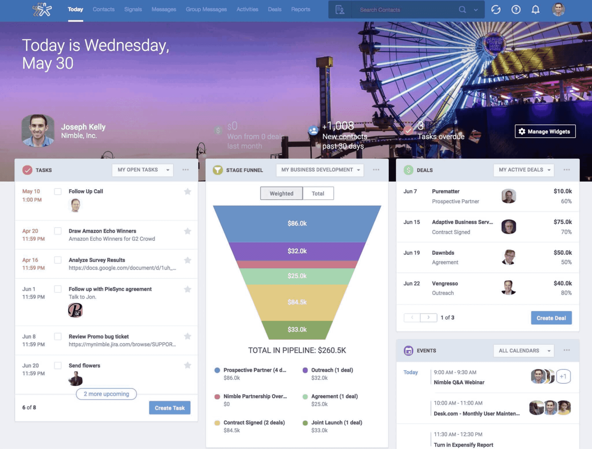 Nimble- Best for Data Enrichment 