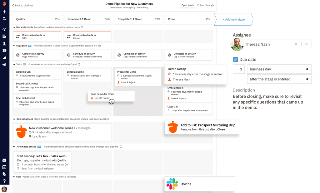 Nutshell-Best for Sales Tracking