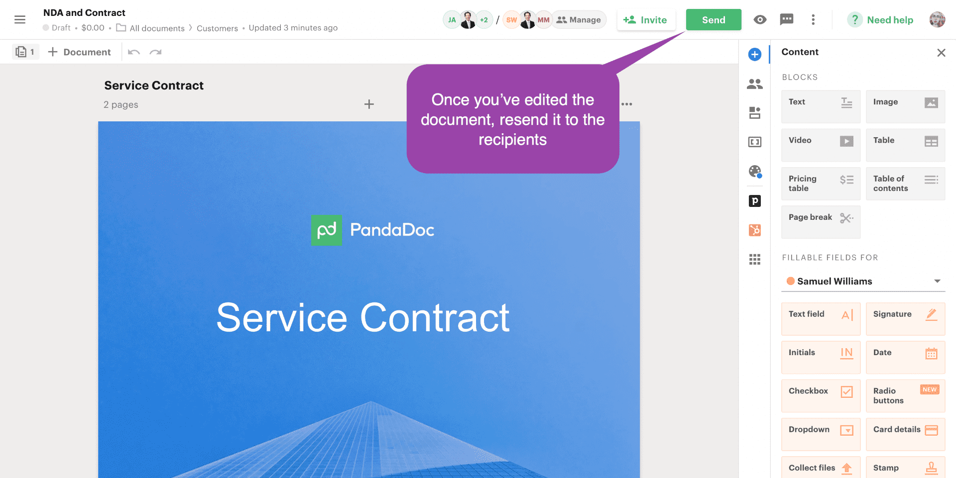 PandaDoc - Best for Contract Management