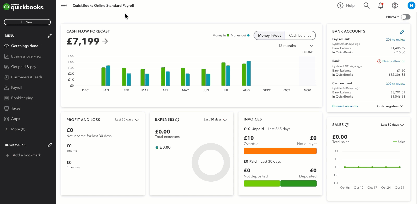 QuickBooks - Best for Managing Income, Expenses & Taxes