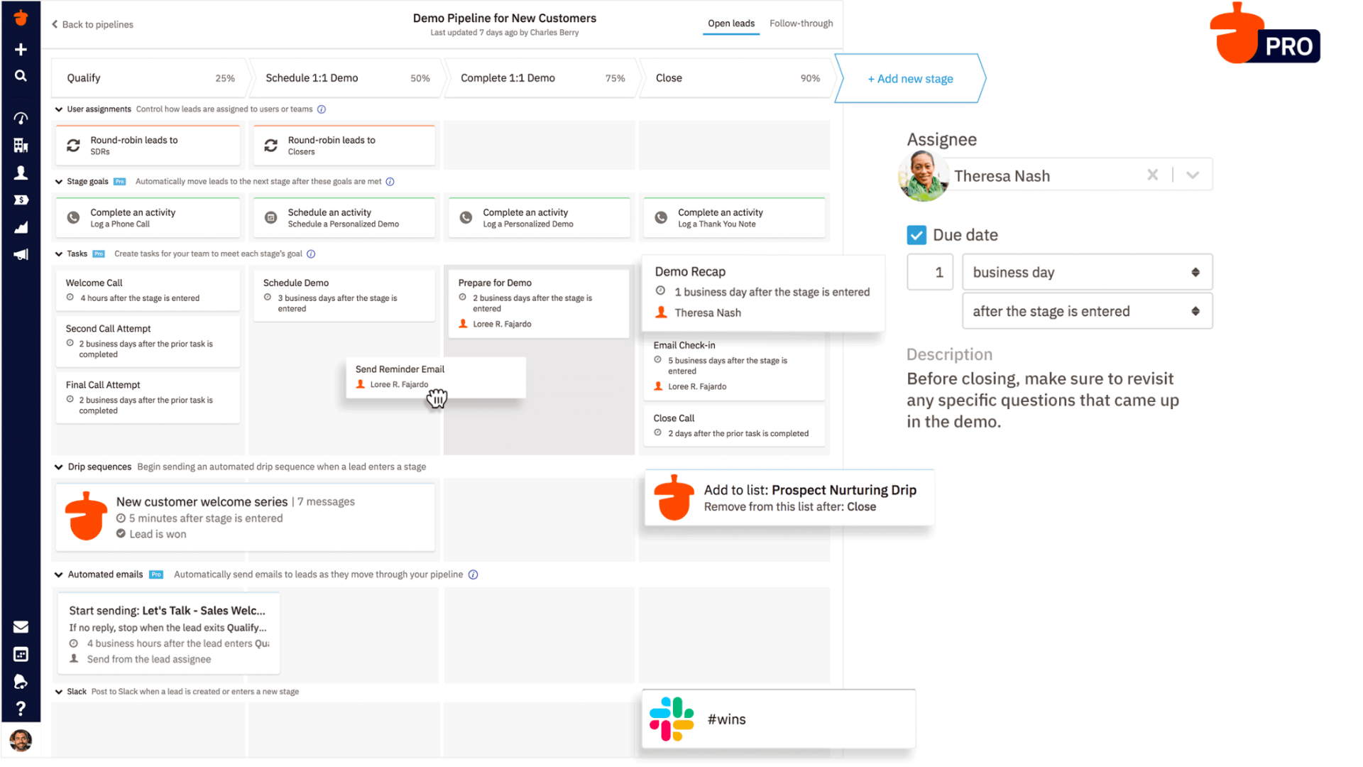 Nutshell- Best for Sales Automation