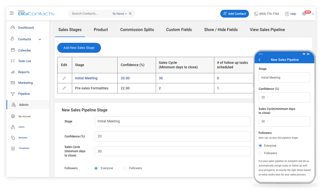 CRM with Mobile Access